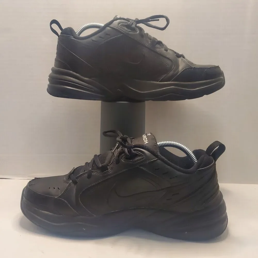 Nike Air Monarch IV Black Sneakers Men’s 10 Running Shoes 415445-001